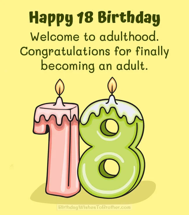 18th Birthday Wishes - Happy 18th Birthday Messages & Quotes 1 18th birthday wishes