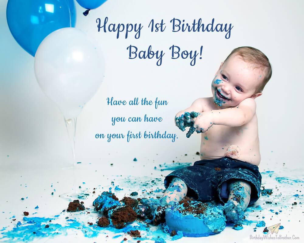 100+ Birthday Wishes For Baby Boy - Happy Birthday Little Boy
