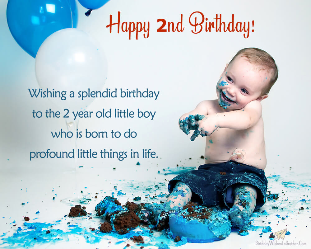 150+ Happy 2nd Birthday Wishes For 2 Years Old Baby