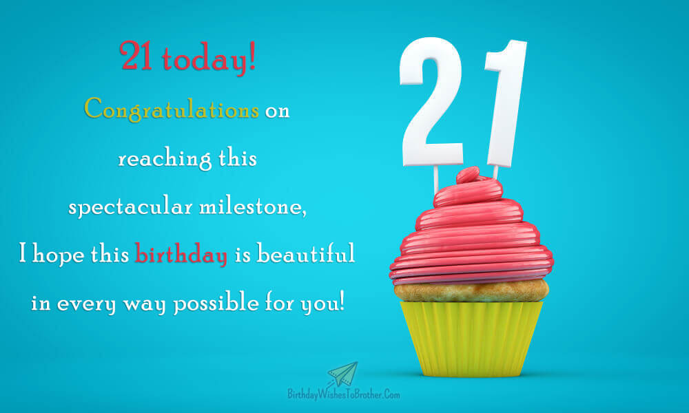 Happy 21st Birthday Wishes, Quotes, And Messages With Images