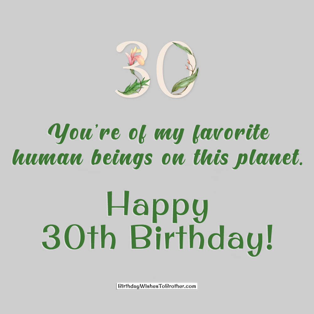 100+ Happy 30th Birthday Wishes, Messages and Quotes 4 30th Birthday Wishes for Friends