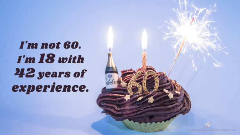 60th Birthday Wishes And Messages For 60-Year-Olds