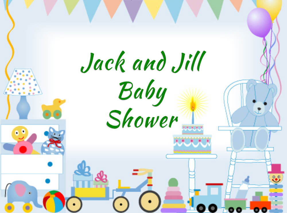 50+ Best Jack And Jill Baby Shower Invitation Wording Ideas